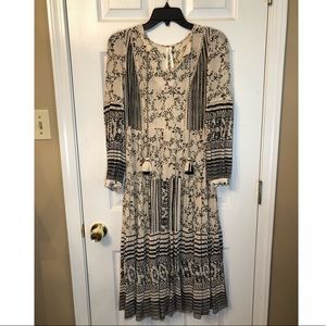 Anthropologie Talulah Tiered Midi Dress